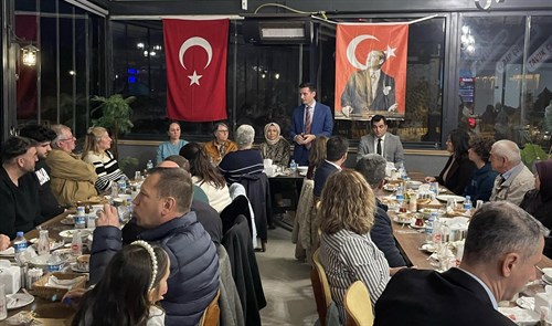 Kaymakamımız Sayın Mustafa Gözlet, Şehit Aileleri ve Gazilerle iftar yemeğinde bir araya geldi.